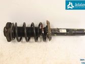 Front shock absorber with coil spring