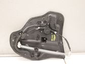 Rear door window regulator with motor