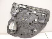 Front window lifting mechanism without motor