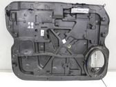 Front window lifting mechanism without motor