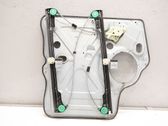 Front window lifting mechanism without motor