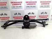 Front wiper linkage and motor