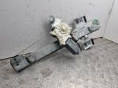 Rear door window regulator with motor