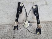 Front door window regulator with motor