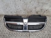 Front bumper upper radiator grill