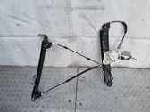 Front door window regulator with motor