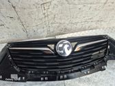 Front bumper upper radiator grill