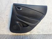 Rear door card panel trim