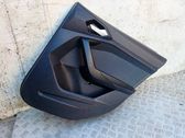 Rear door card panel trim