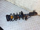 Front shock absorber with coil spring