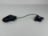 Seat back rest control lever/handle