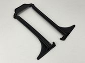 Front door glass trim molding
