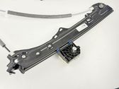 Front window lifting mechanism without motor
