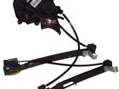Sliding door window regulator with motor