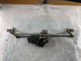 Front wiper linkage and motor