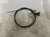 Fuel cap flap release cable