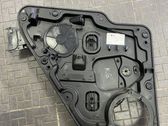 Rear window lifting mechanism without motor