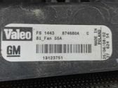 Electric radiator cooling fan