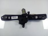 Rear window lifting mechanism without motor