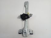 Rear window lifting mechanism without motor