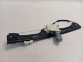 Rear window lifting mechanism without motor