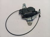 Rear door soft close latching motor