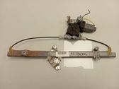 Rear door window regulator with motor