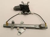 Rear window lifting mechanism without motor