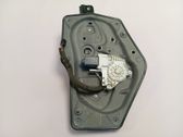 Rear window lifting mechanism without motor