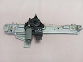 Rear window lifting mechanism without motor
