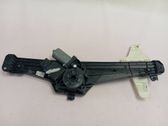 Rear window lifting mechanism without motor