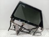 Rear window lifting mechanism without motor