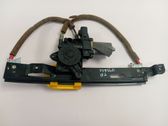 Rear door window regulator with motor