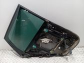 Rear door window regulator with motor