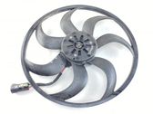Electric radiator cooling fan