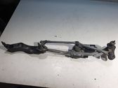Front wiper linkage and motor