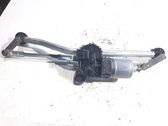 Front wiper linkage and motor