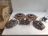 Brake discs and calipers set
