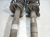 Front shock absorber with coil spring