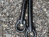 Towing hook eye
