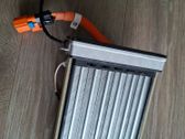 Electric cabin heater radiator