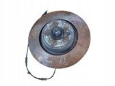 Front wheel hub spindle knuckle