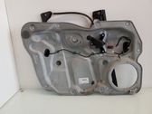 Front door manual window regulator