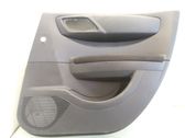 Rear door card panel trim