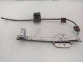 Rear door window regulator with motor