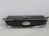 Front bumper upper radiator grill