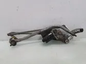 Front wiper linkage and motor