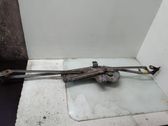 Front wiper linkage and motor