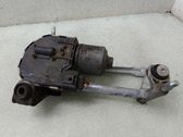 Tringlerie et moteur d'essuie-glace avant