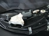 Rear window lifting mechanism without motor
